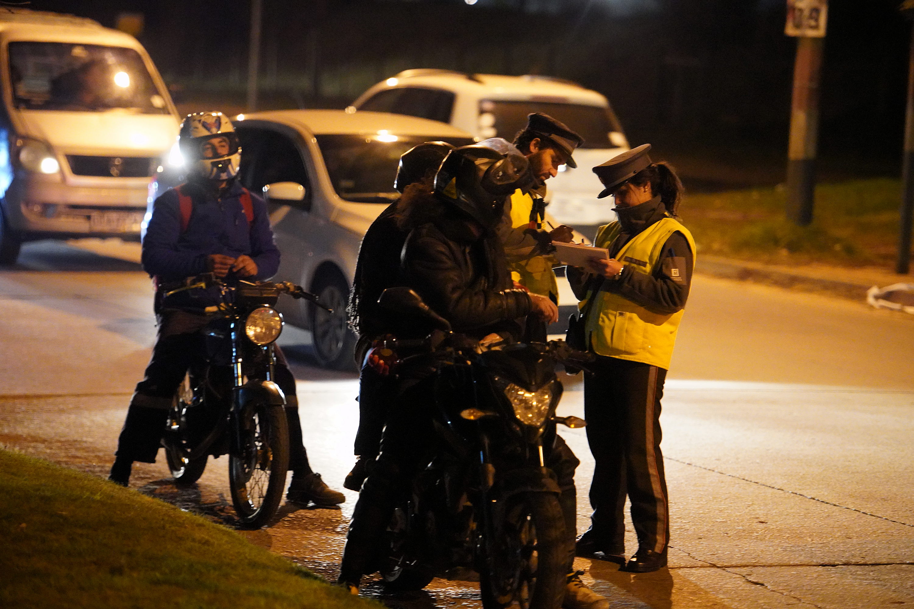 Operativo de tránsito en el Municipio E