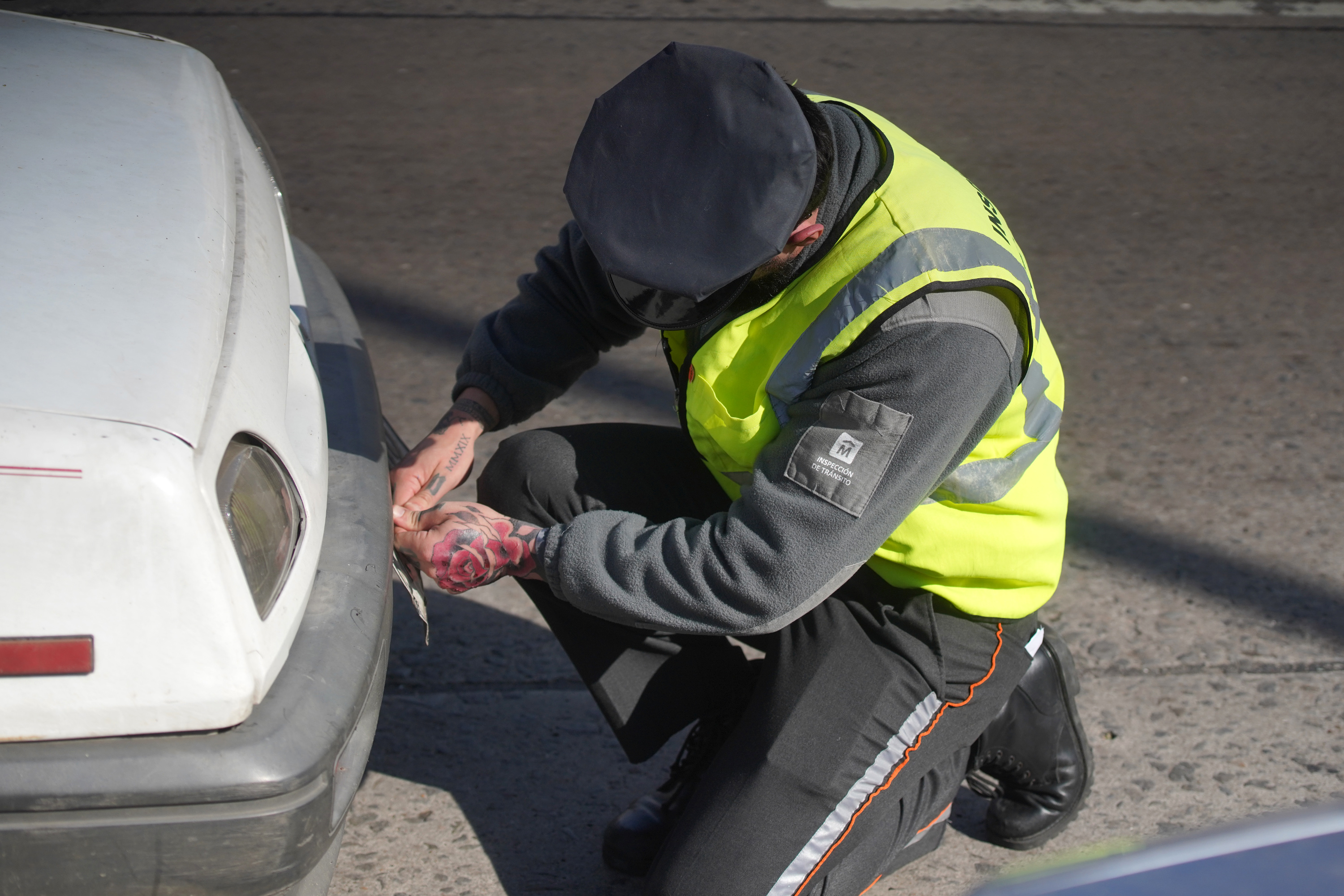 Operativo de control de patentes