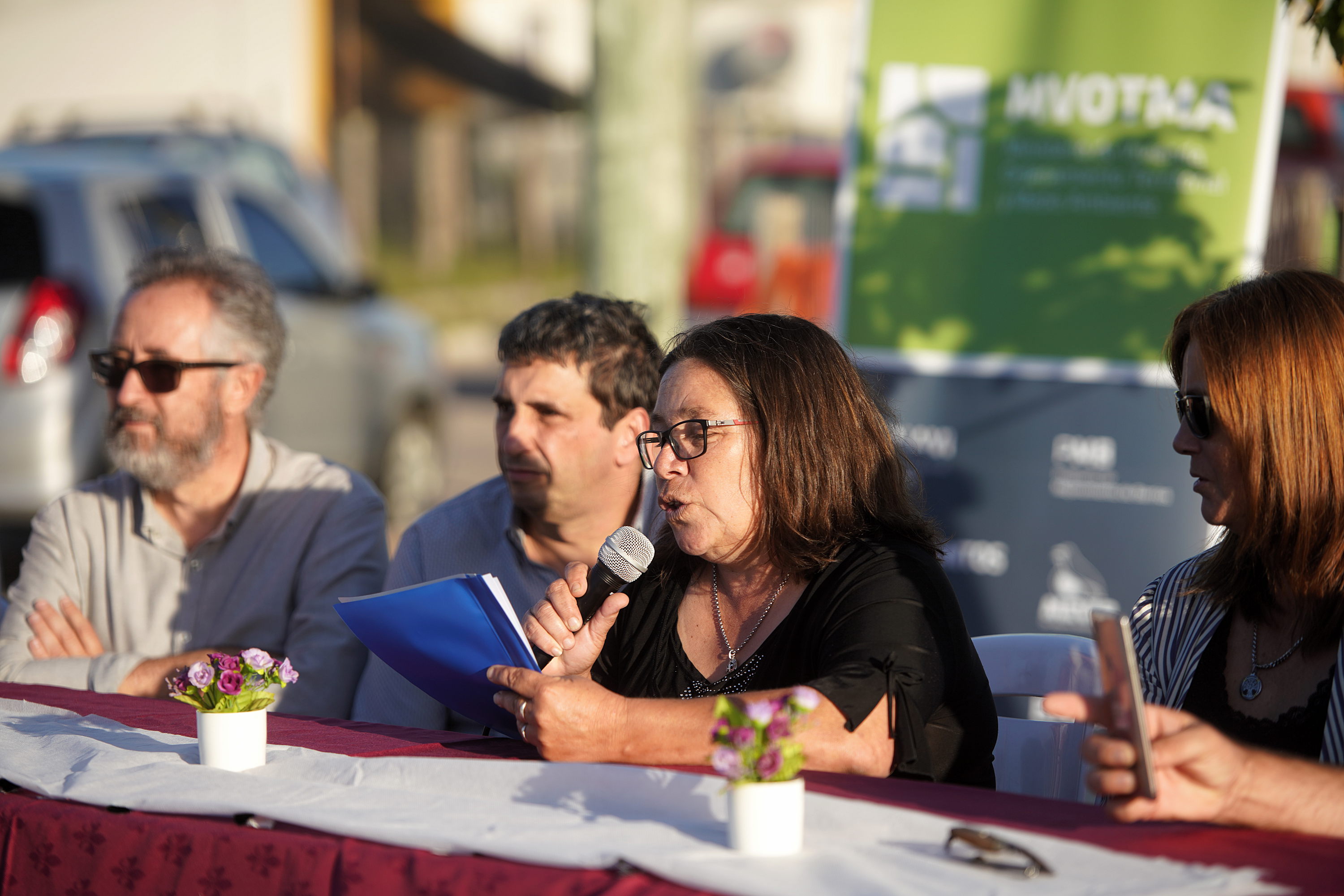 Entrega de viviendas en el barrio Mailhos