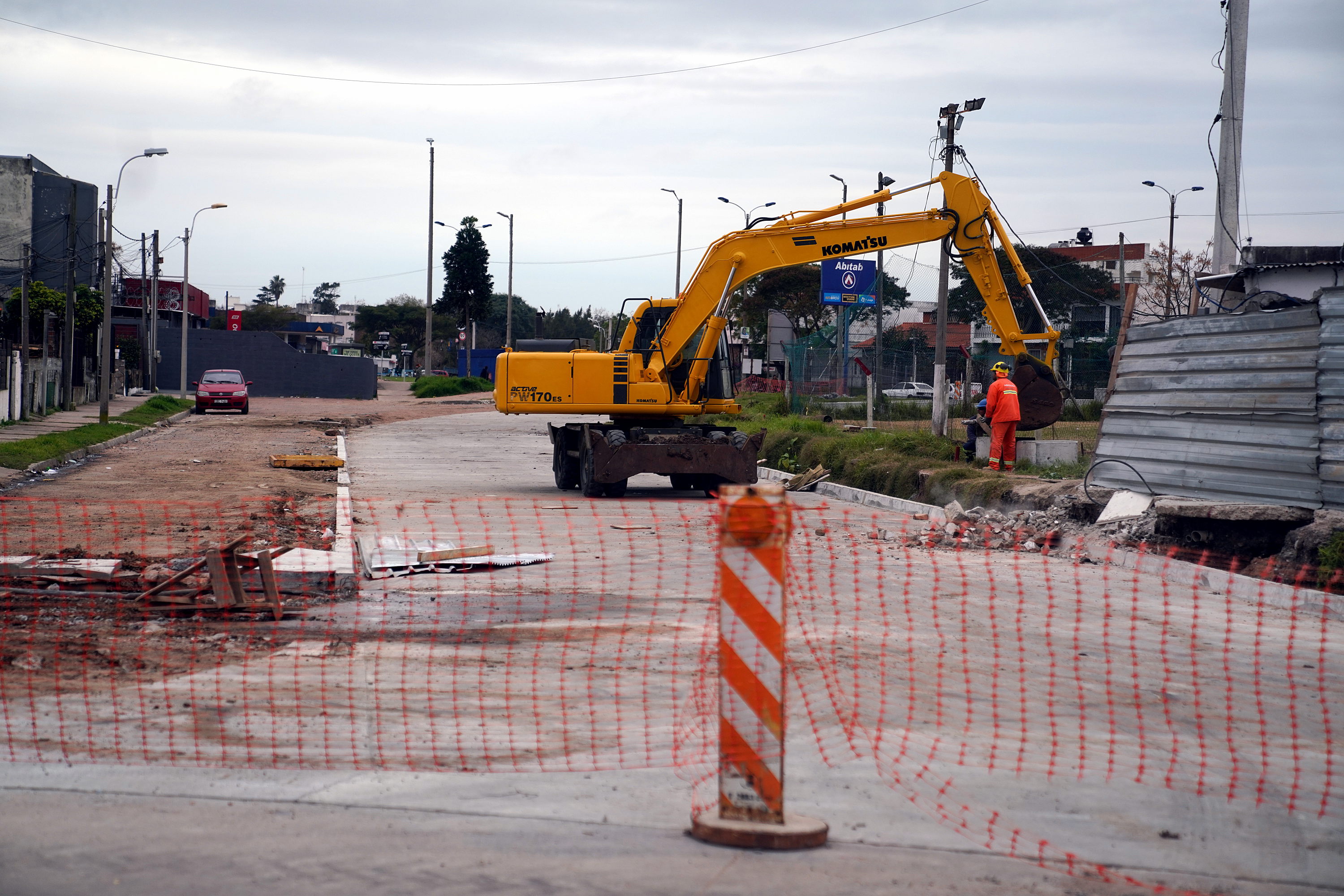 Recorrida de obras en la calle Jacobo Varela