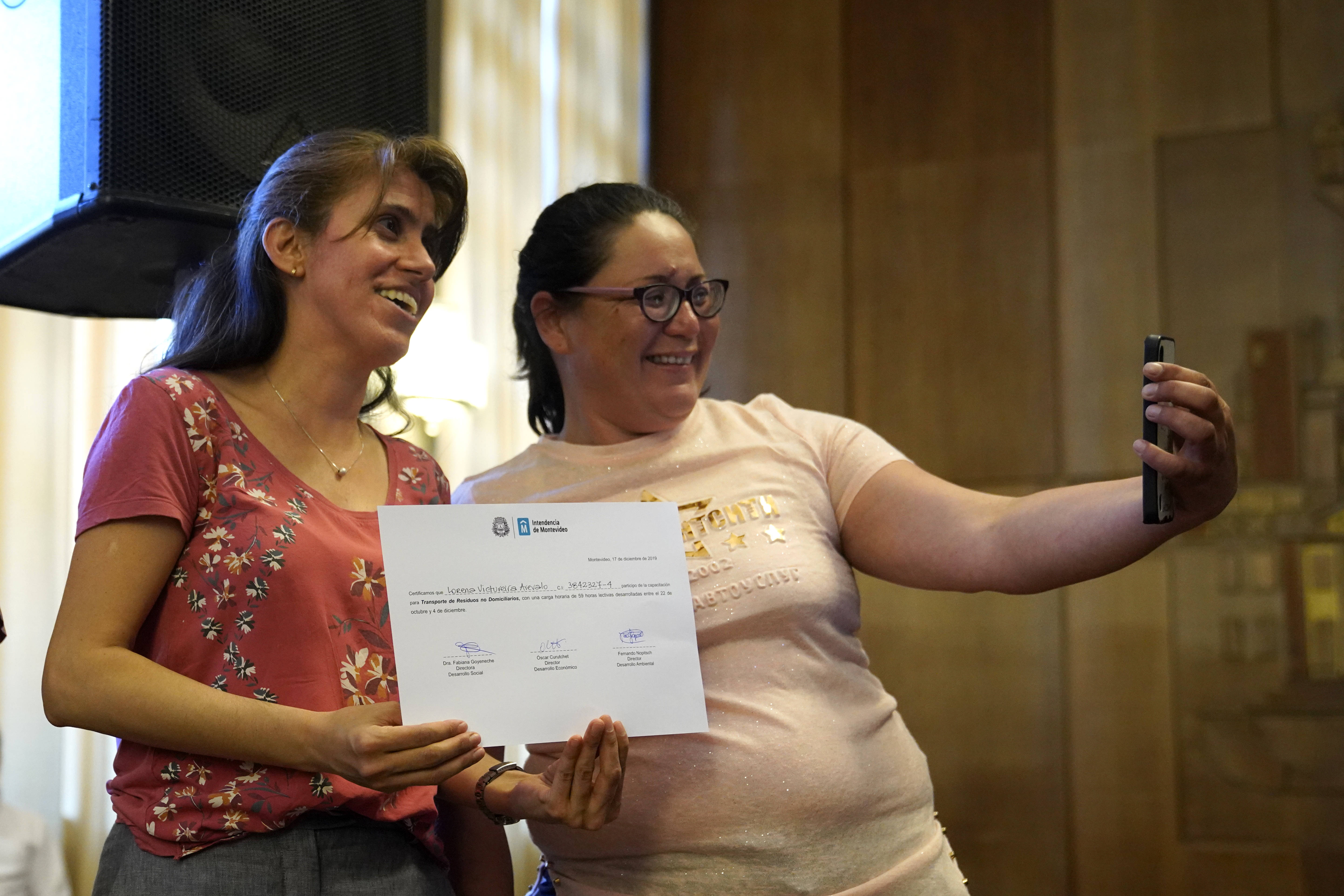 Entrega de certificados