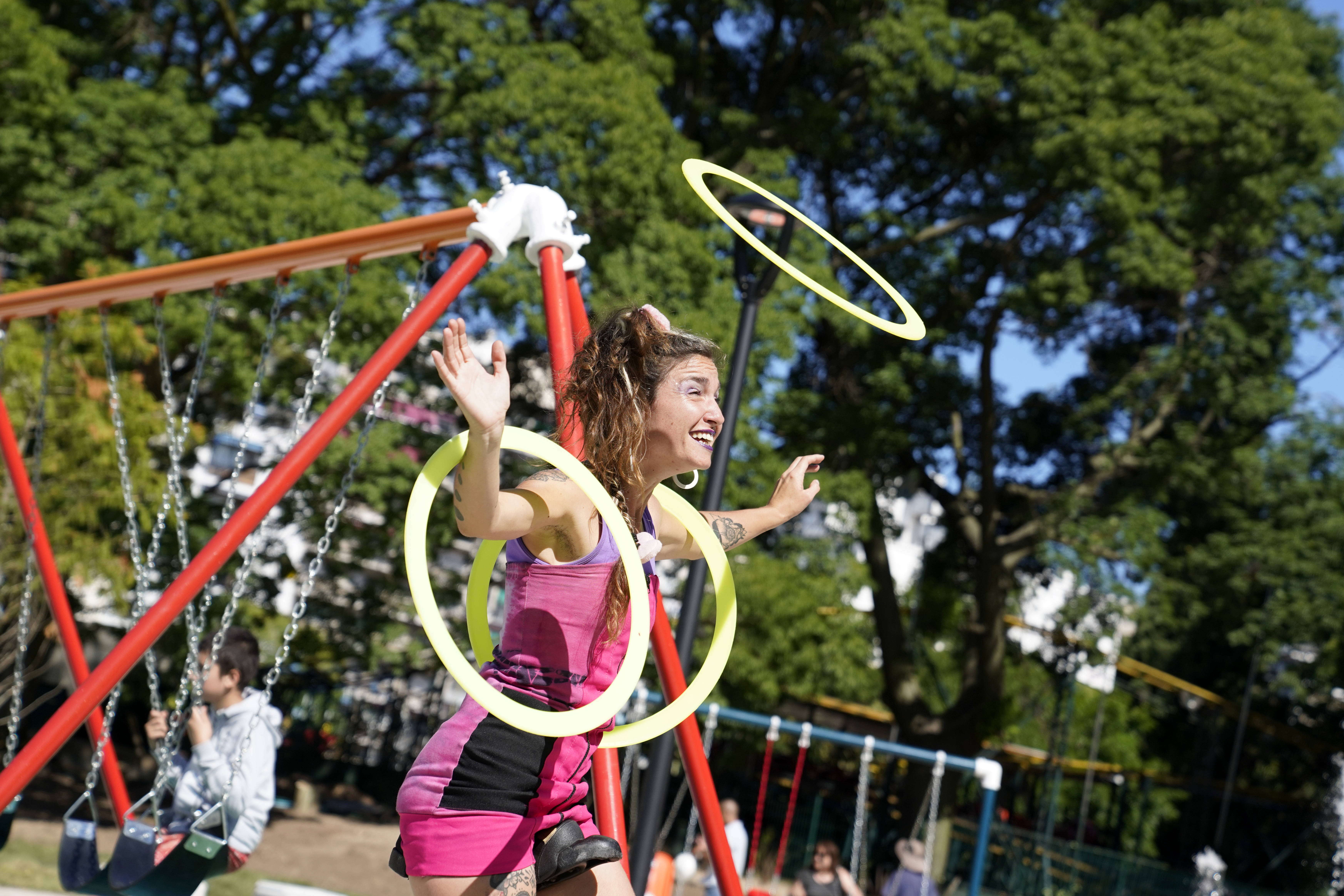 Inauguración de obras en rincón infantil del Parque Rodó