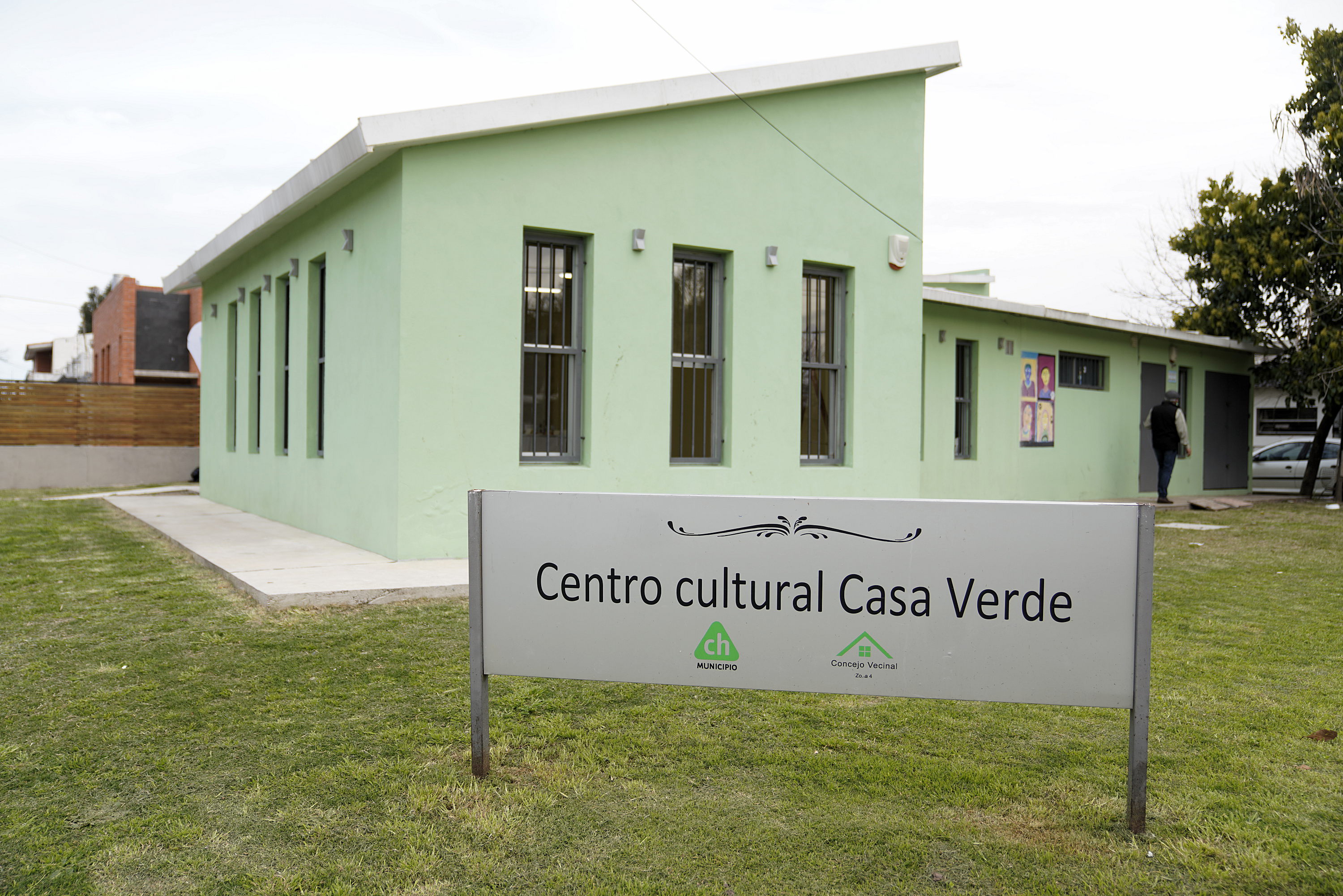 Inauguración de obras en Casa Verde