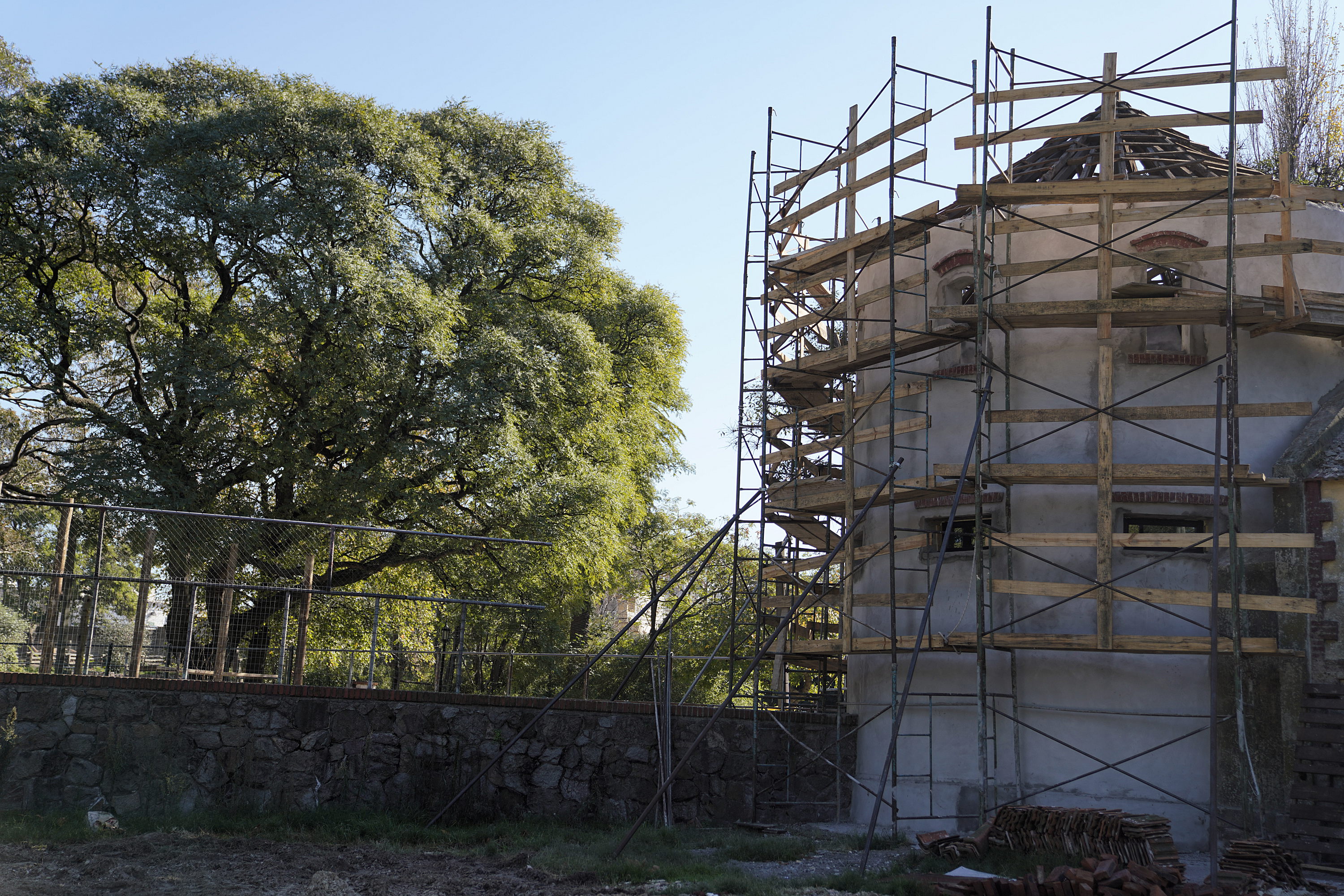 Avance de obras en Ecoparque de la Amistad