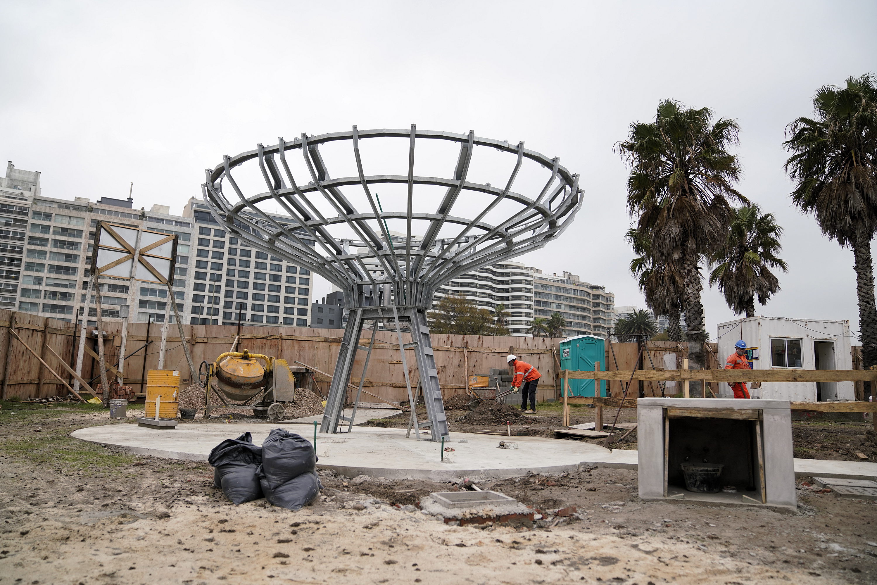 Avance de obras en Estación Montevideo Inteligente