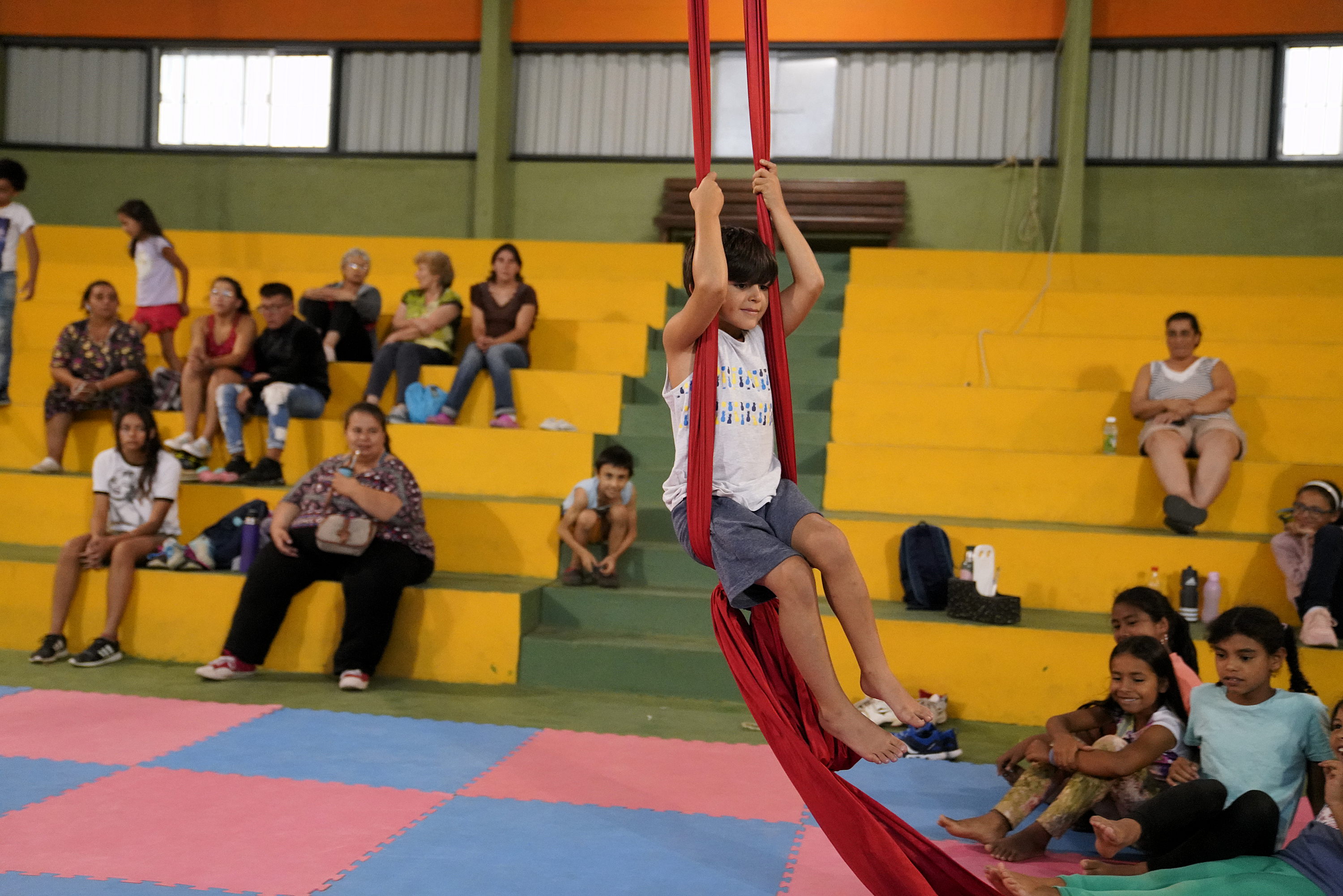 Actividades deportivas en el Complejo Sacude