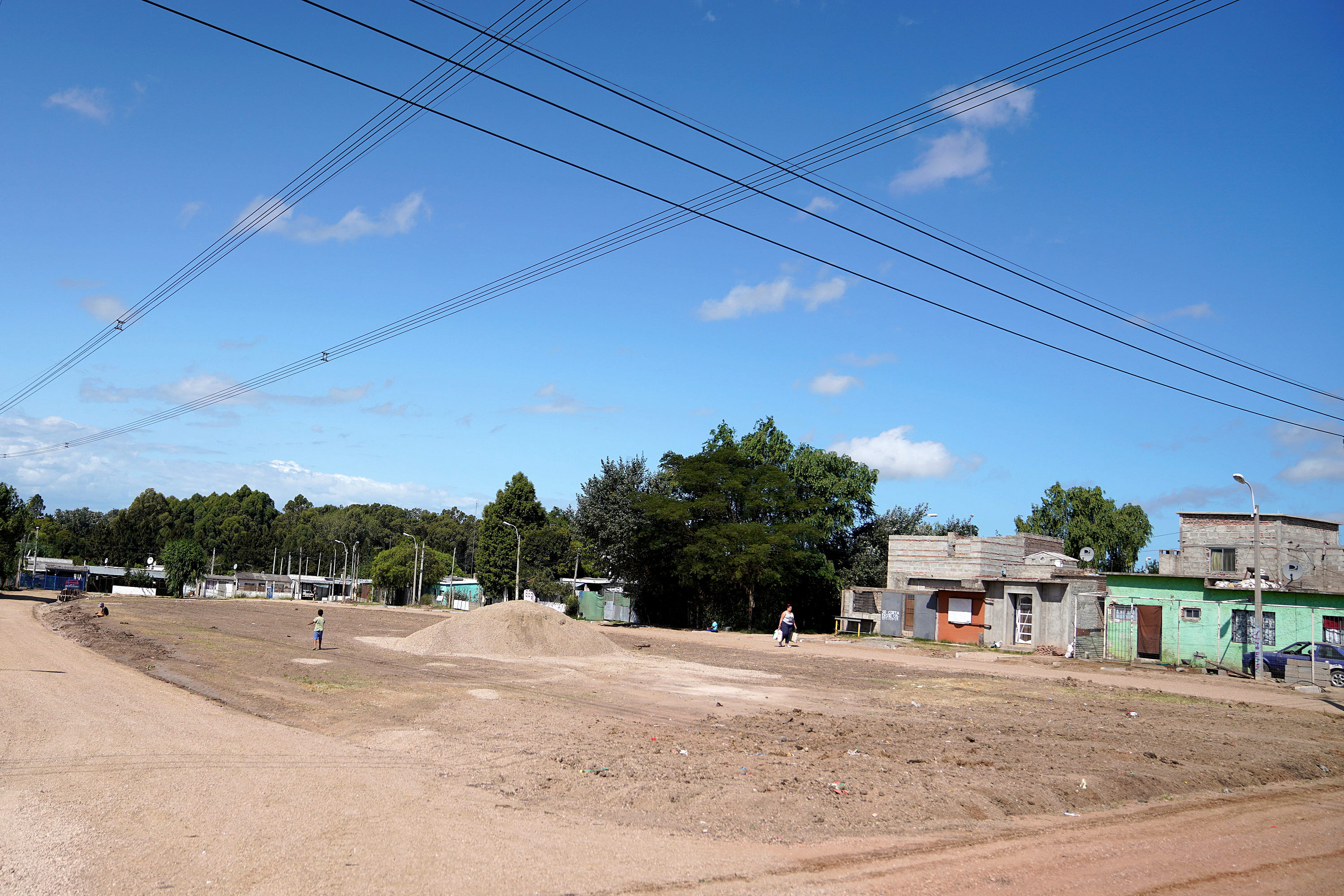 Obras de vialidad en Camino al Paso Hondo