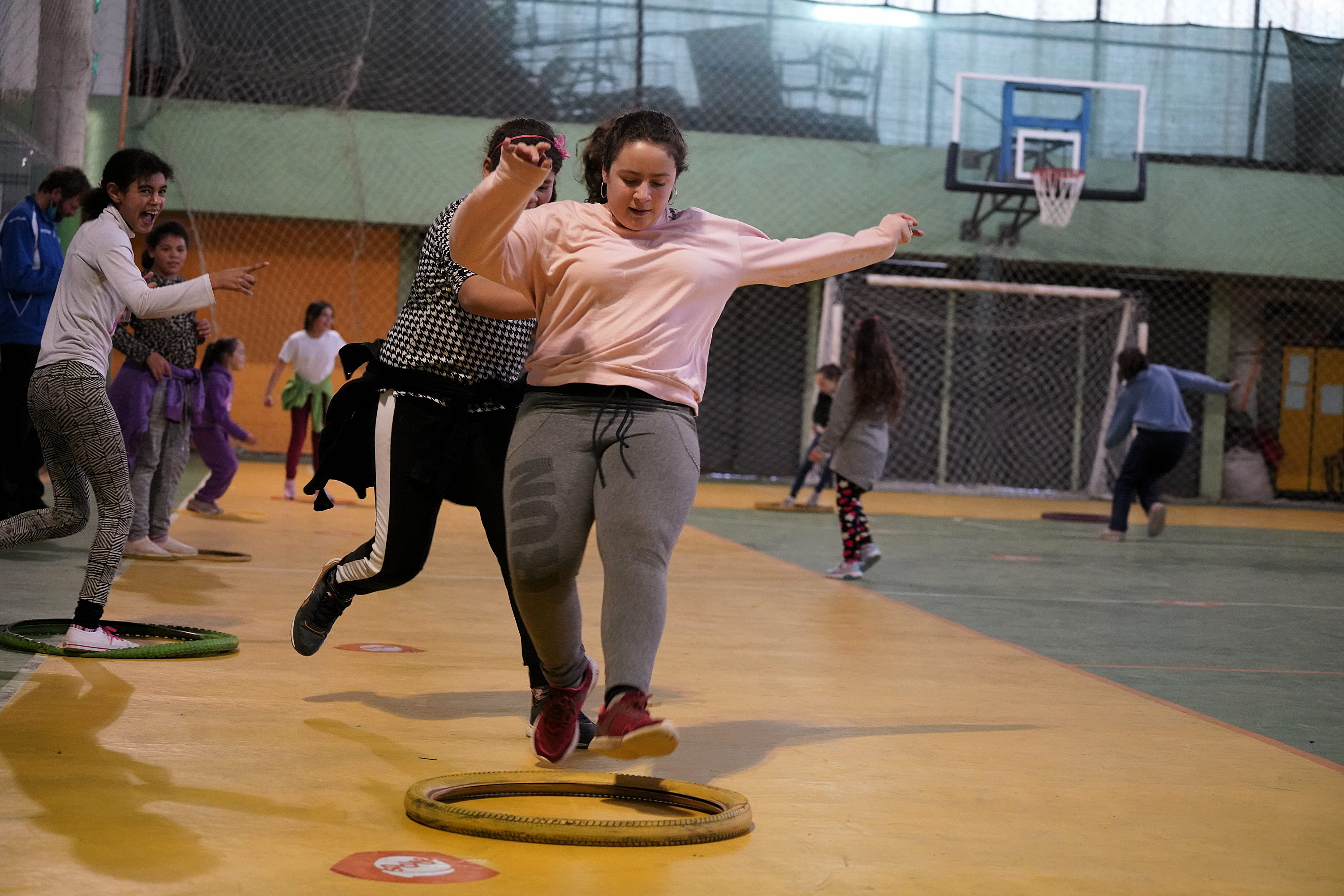 Actividades deportivas en Complejo SACUDE