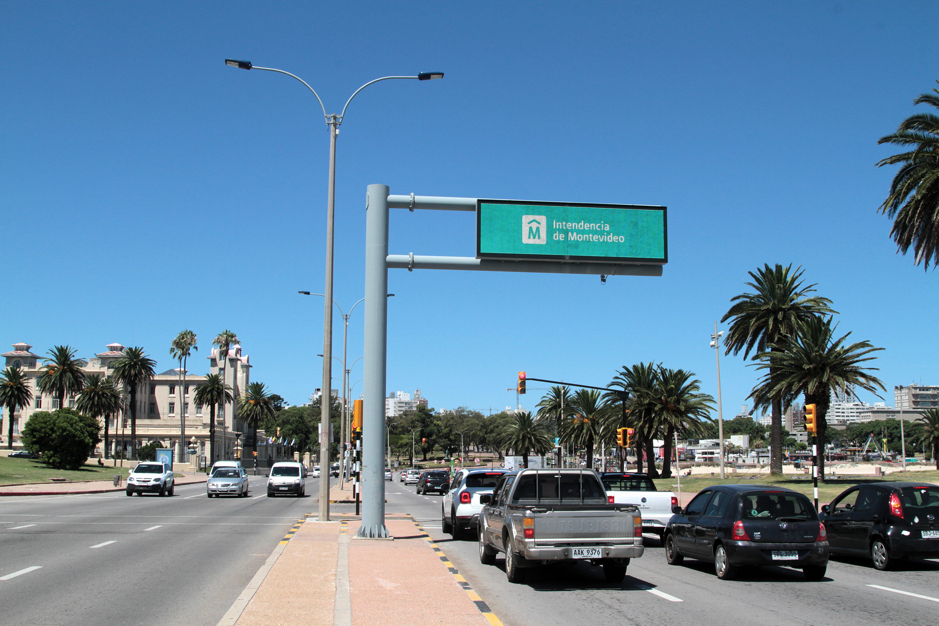 Panel del Centro de Gestión de Movilidad 