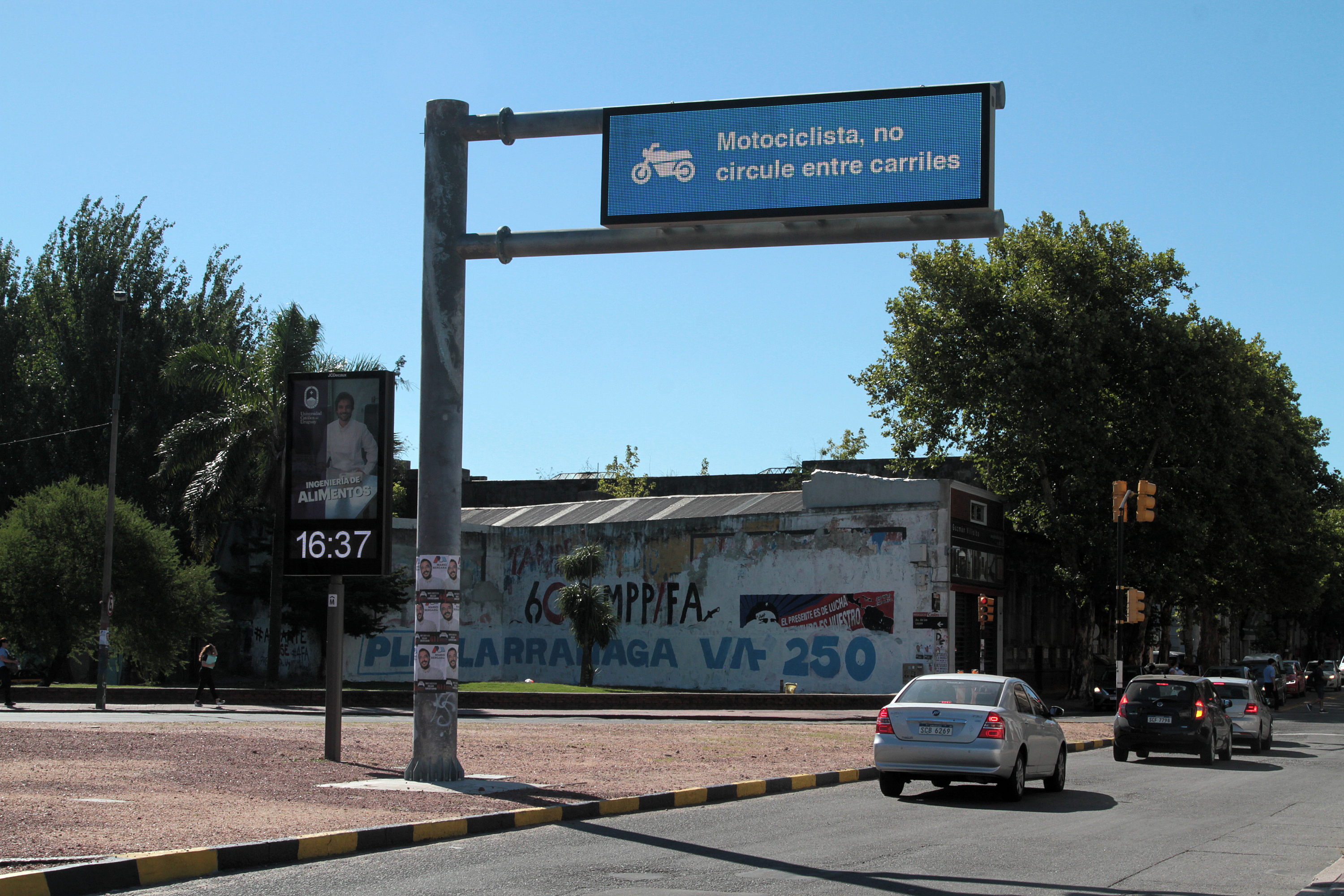 Panel del Centro de Gestión de Movilidad 