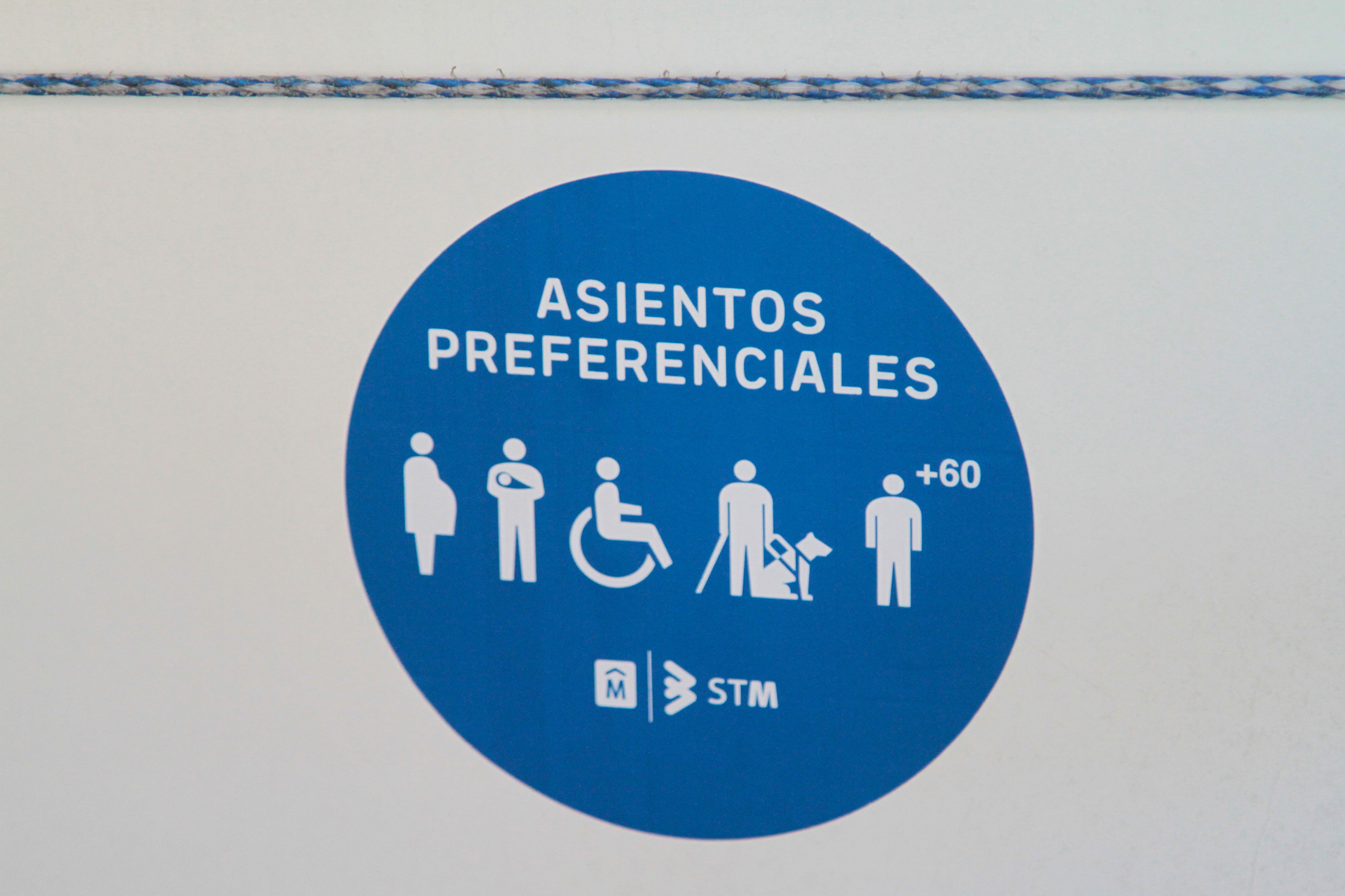 Asientos preferenciales