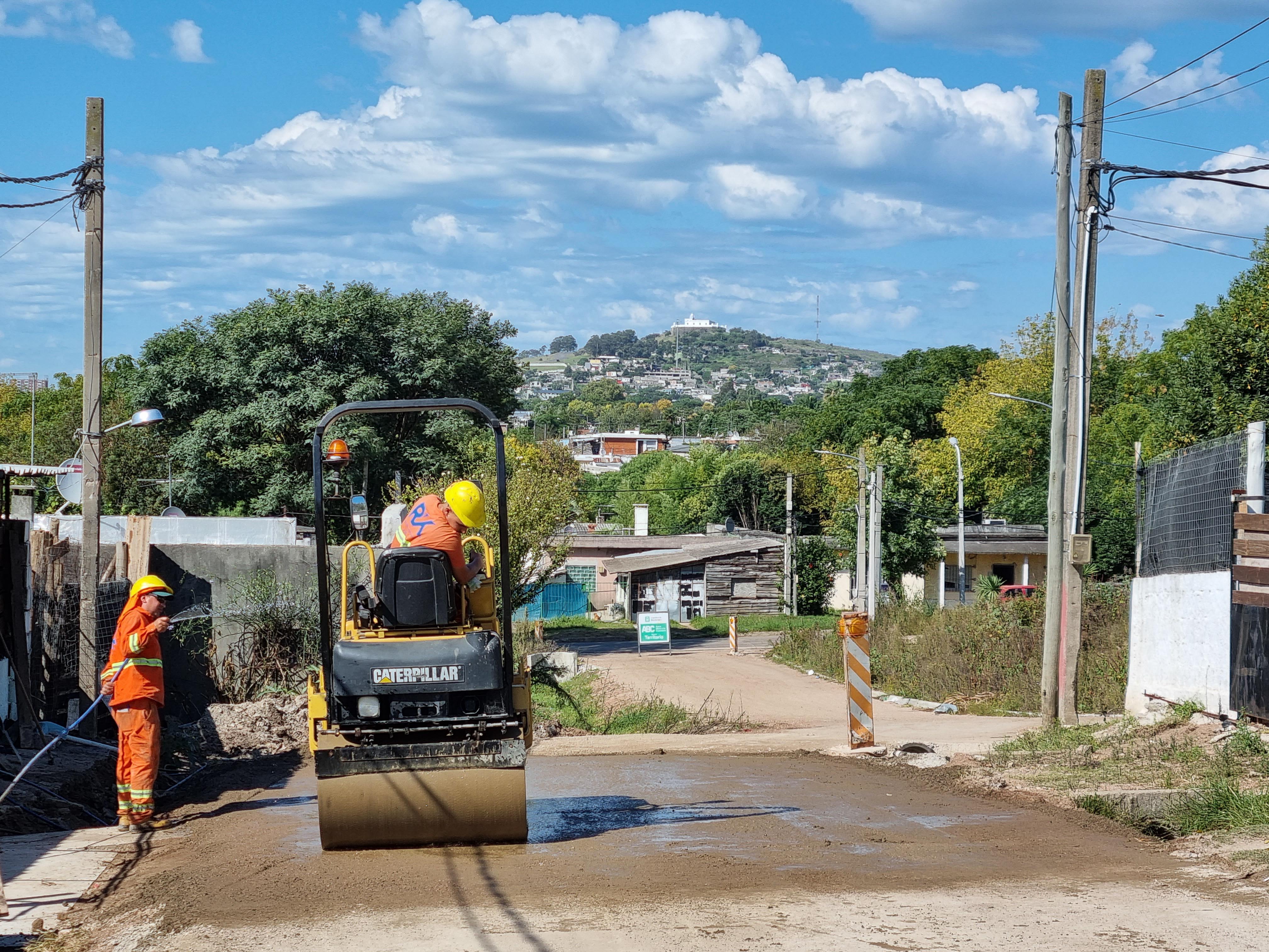 Obras de infraestructura en barrios Juventud 14 y Las Cañas en el marco del Plan ABC Territorio