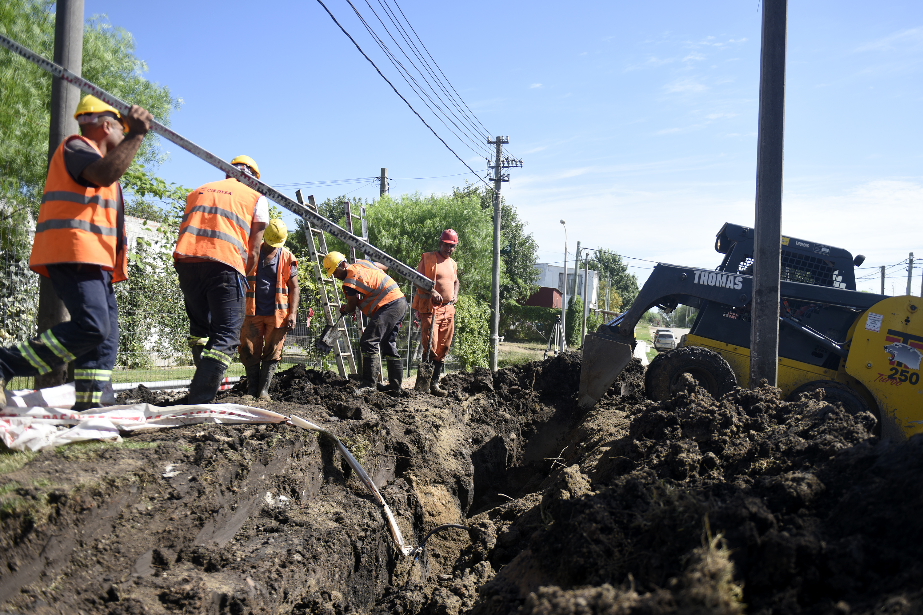 Obras de saneamiento