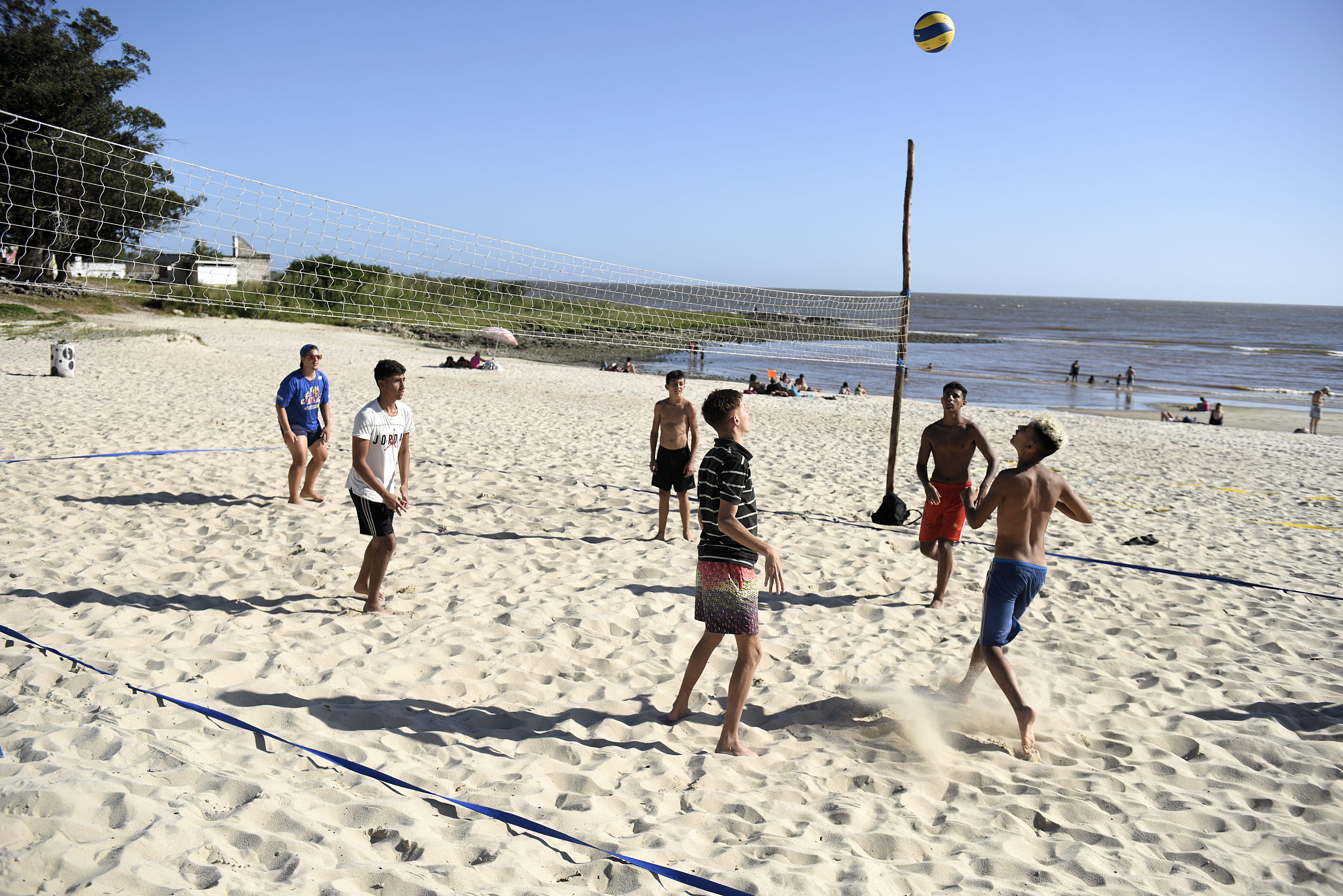 Actividades deportivas en la playa Pajas Blancas