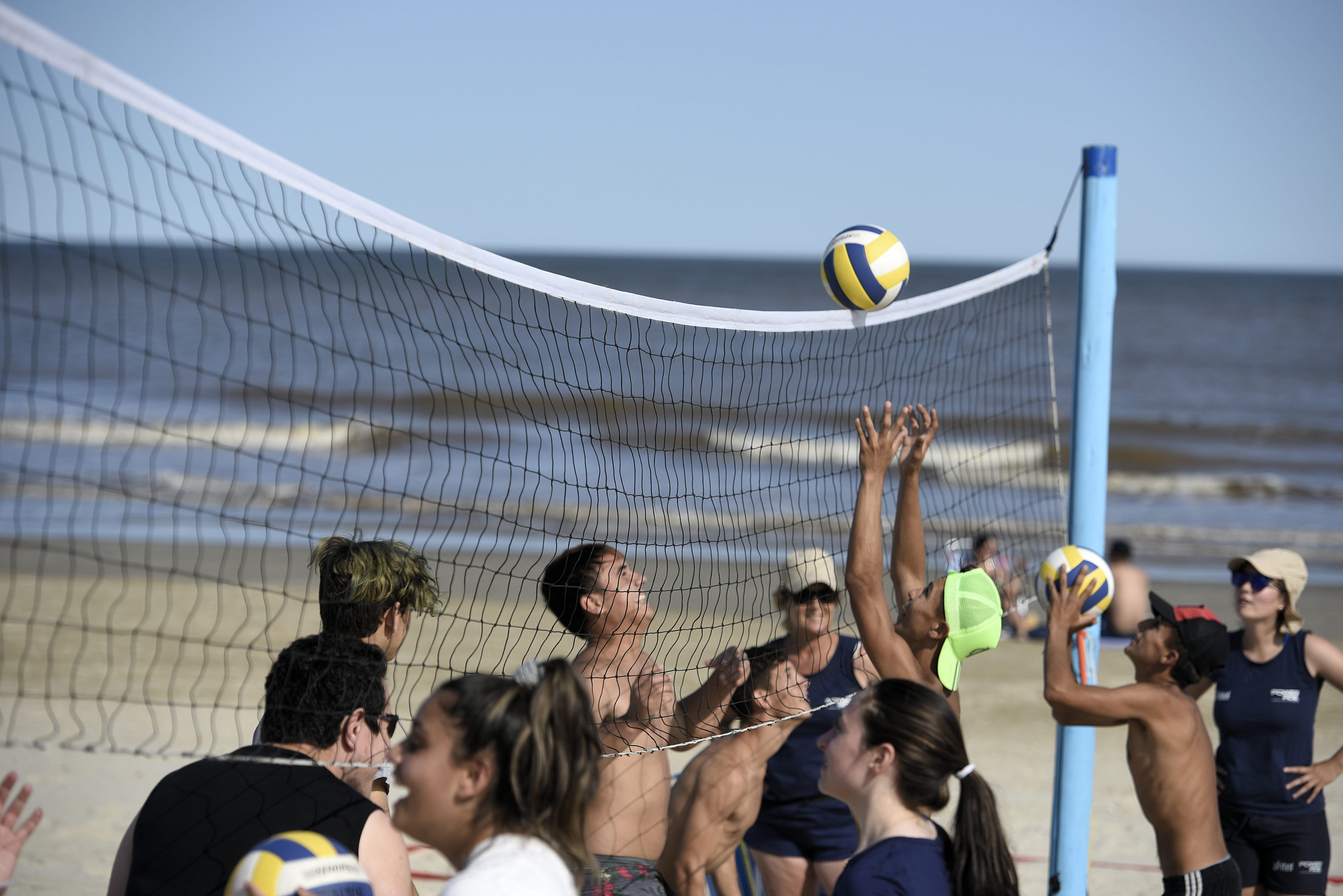 Actividades deportivas en playa Buceo 