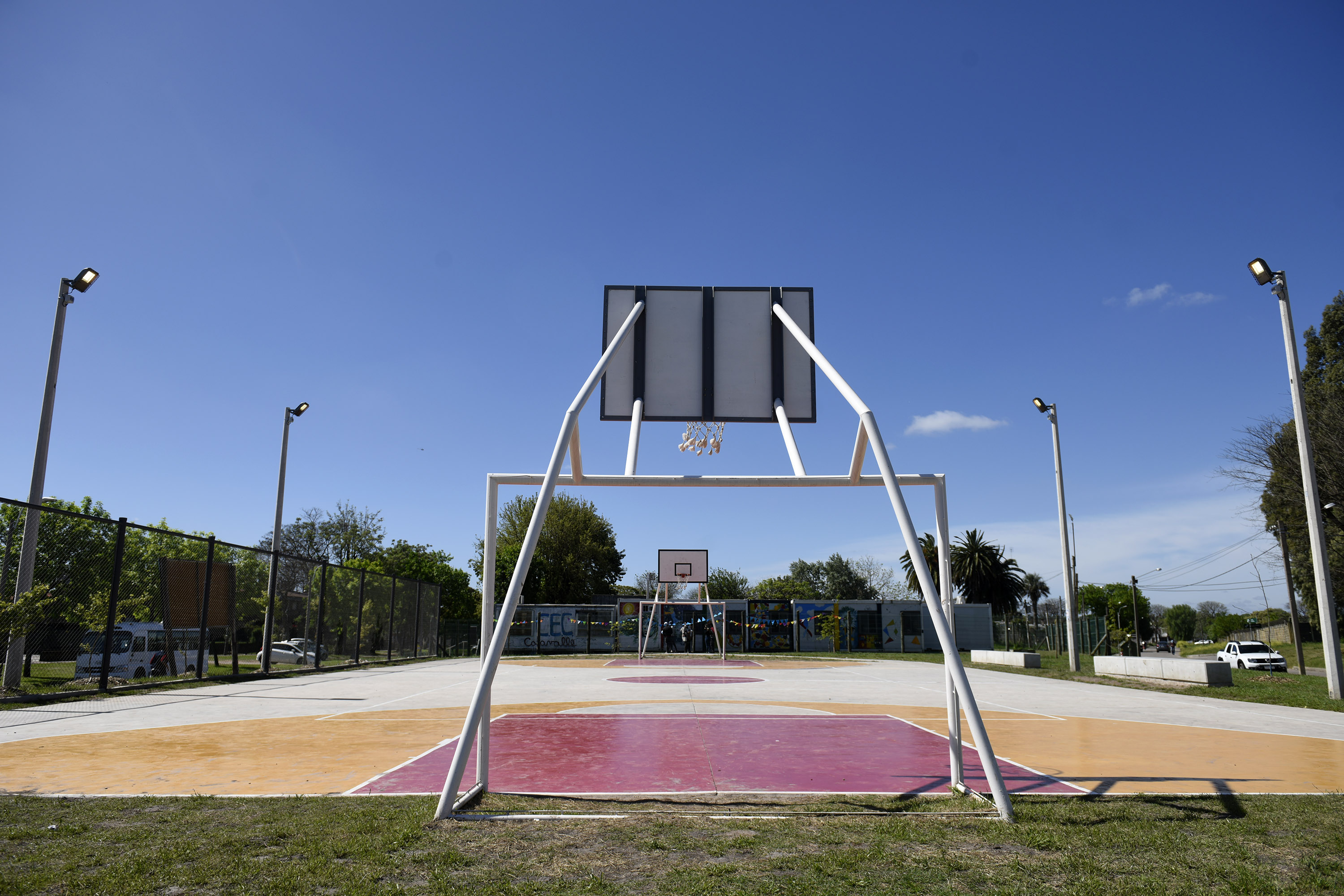 Inauguración de espacio deportivo El Campito-CEC Casavalle