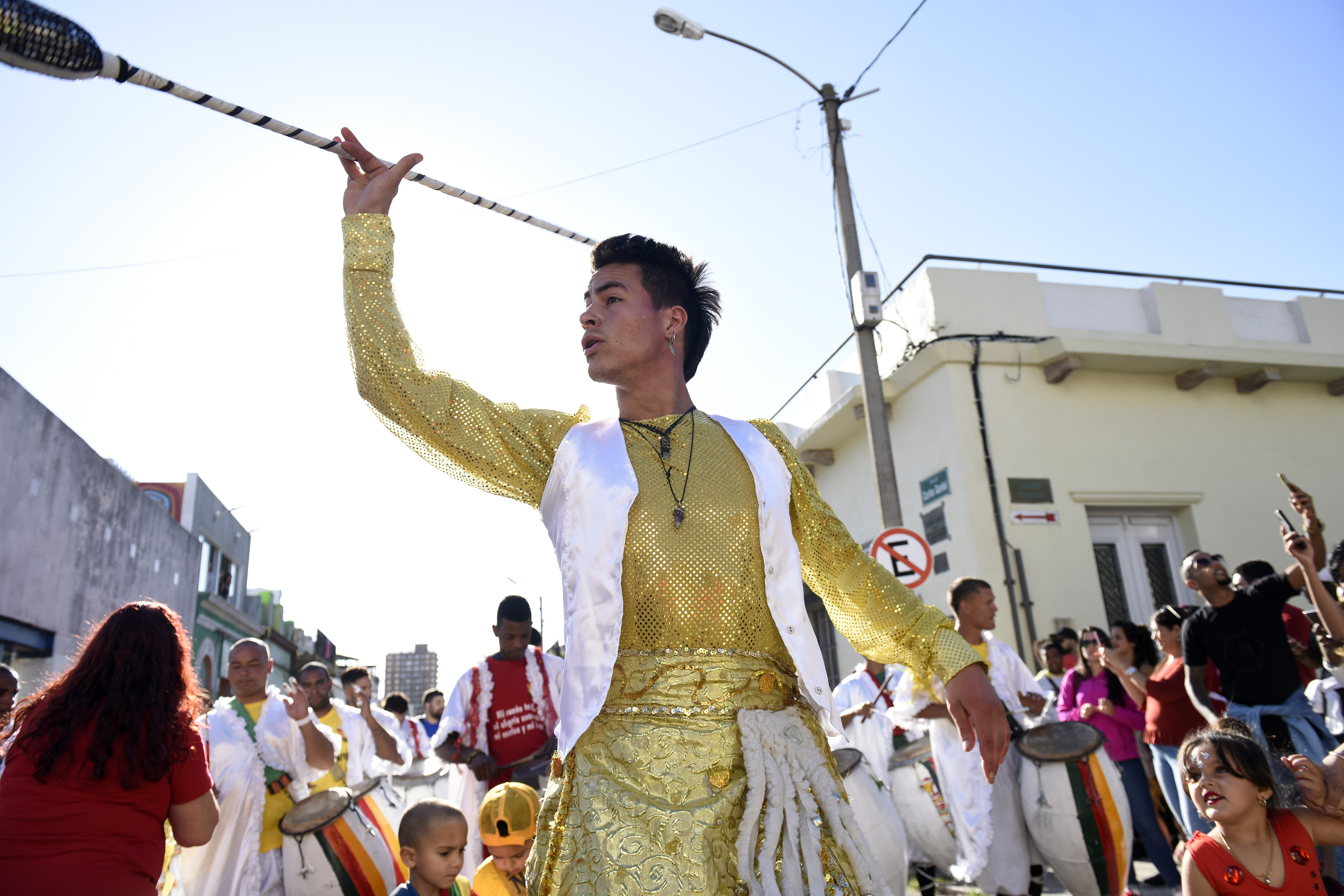 Desfile de Cuerdas de Tambores de la Movida Joven