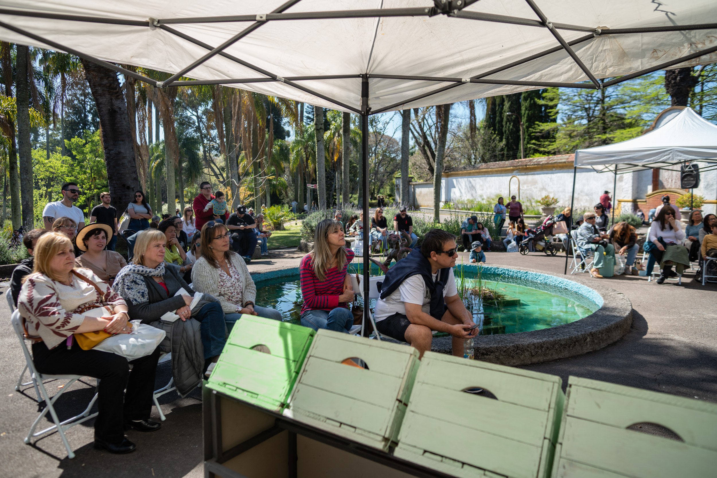 Taller de Cocina Uruguay en la feria gastronómica Garage Gourmet en el Jardín Botánico