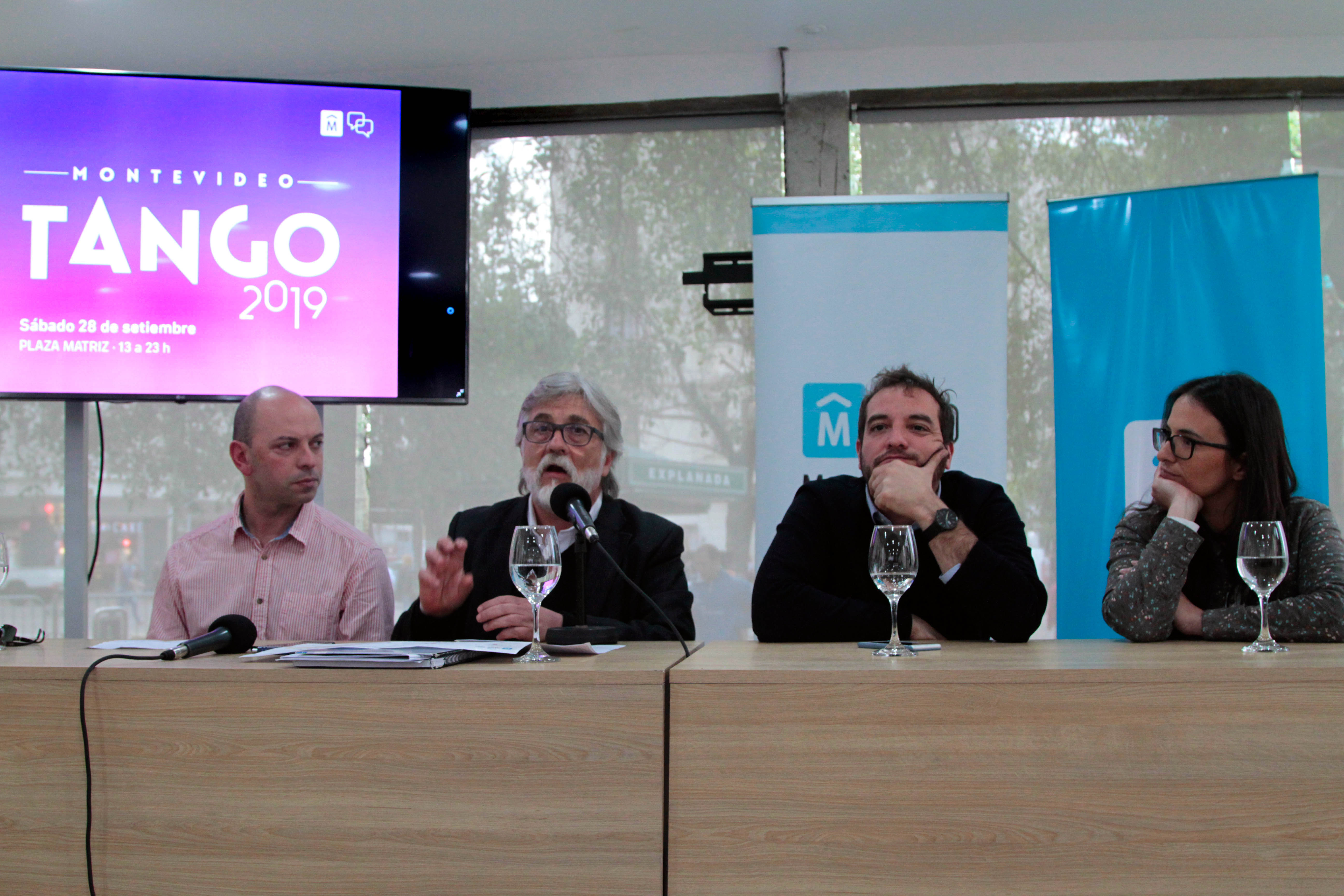 Conferencia de prensa Montevideo Tango