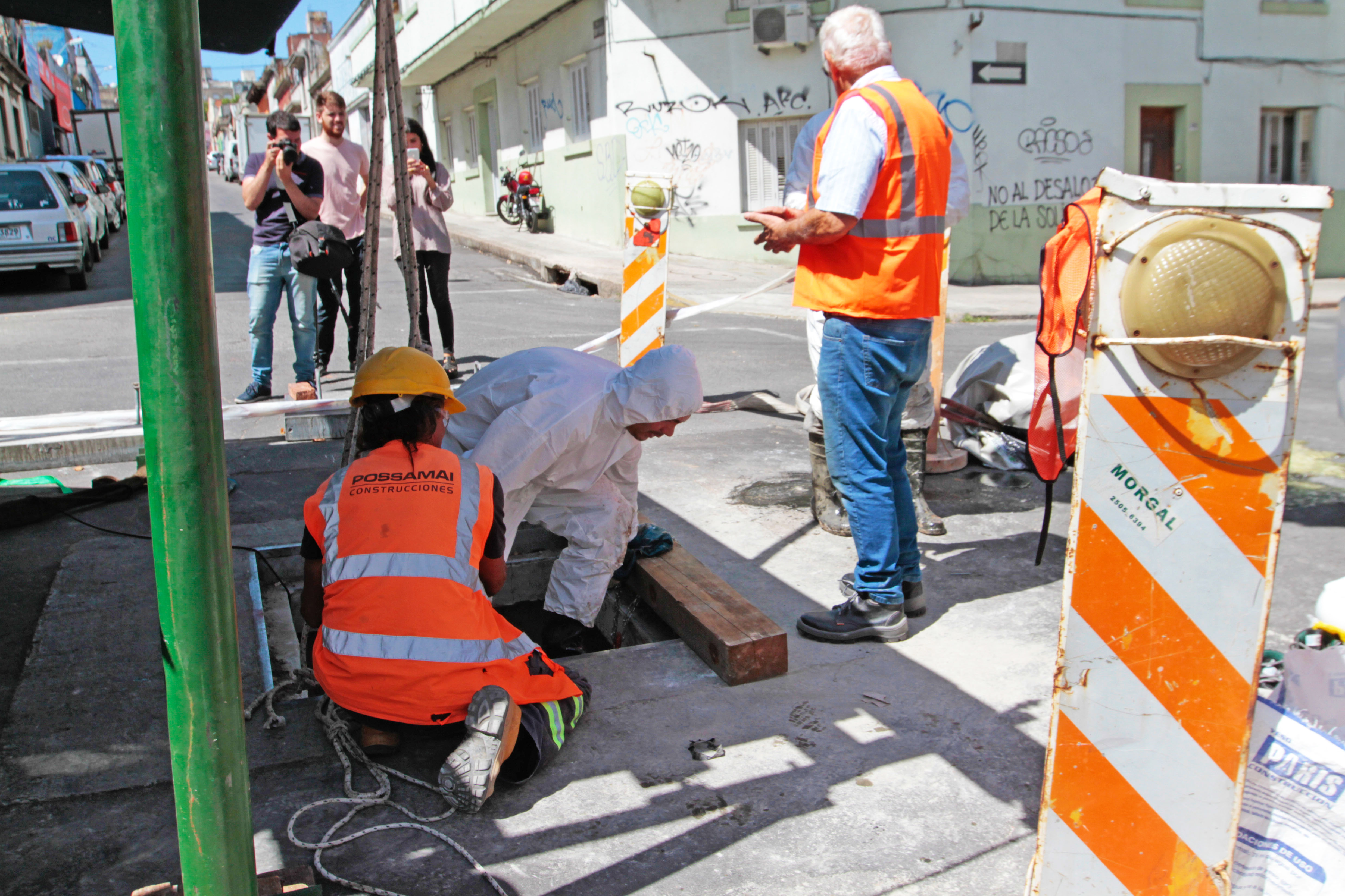 Recorrida por Obras en Red Arteaga