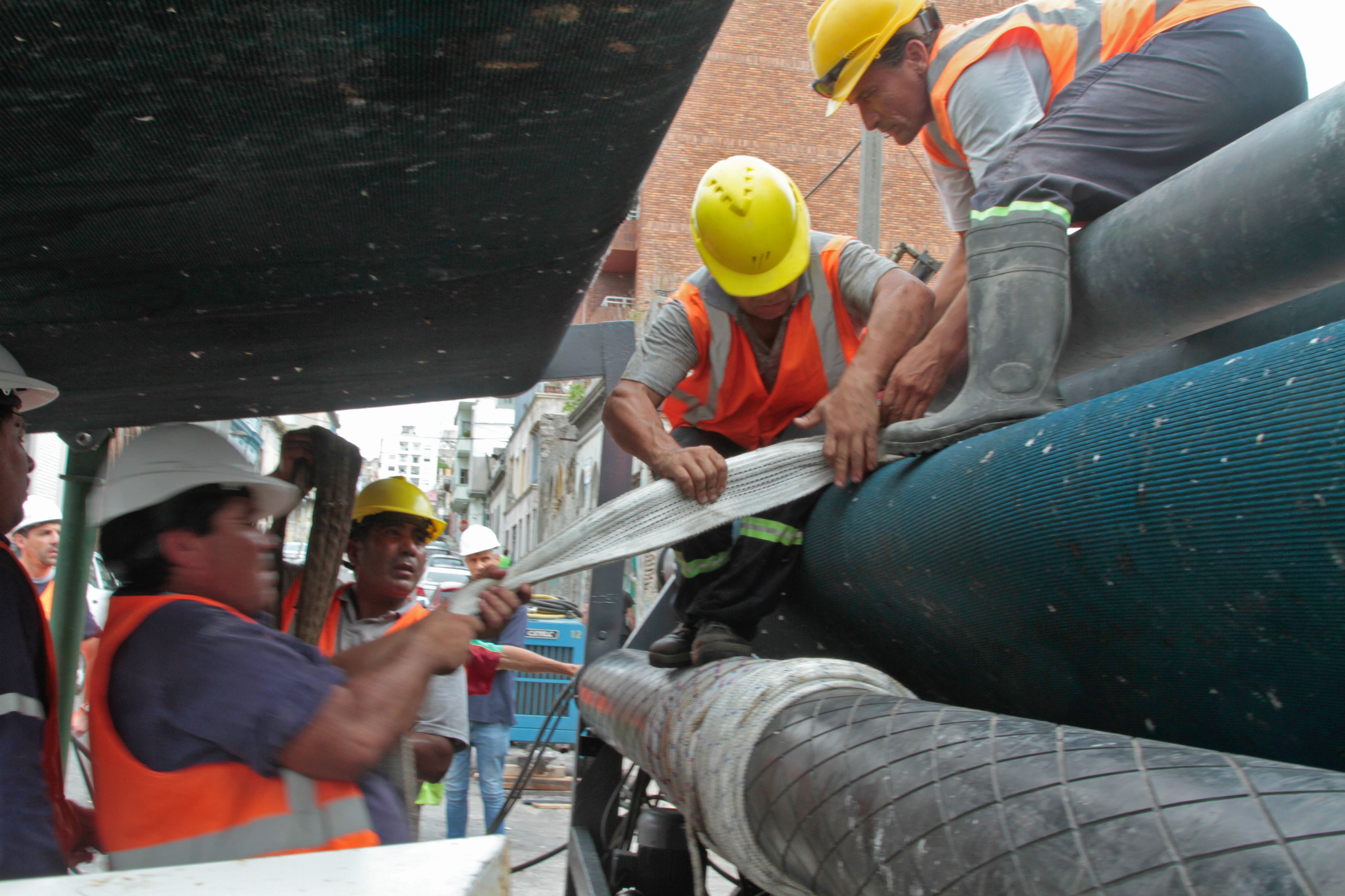 Obras de Saneamiento en Red Arteaga