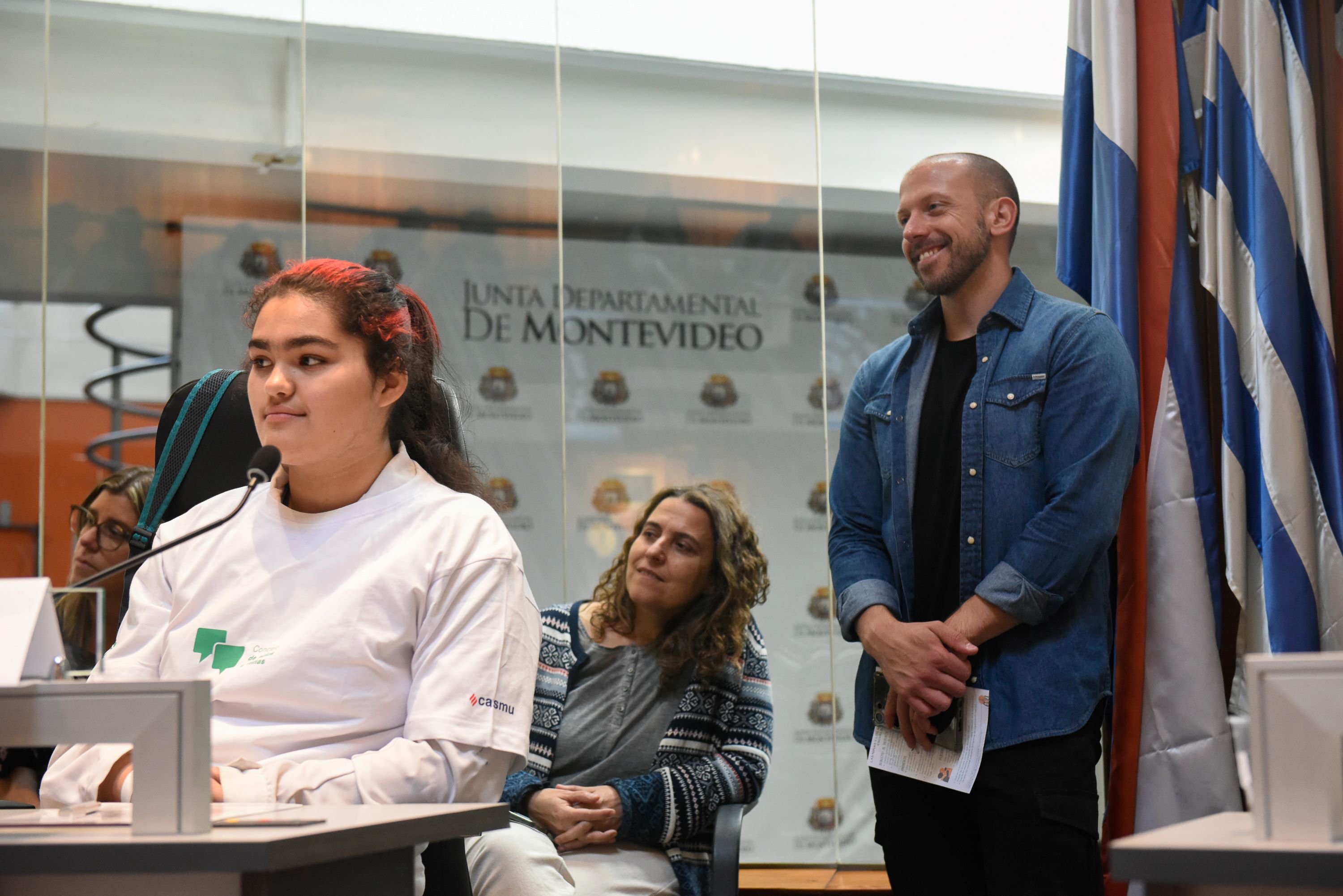 Concejo de niños y niñas visita la Junta Departamental de Montevideo