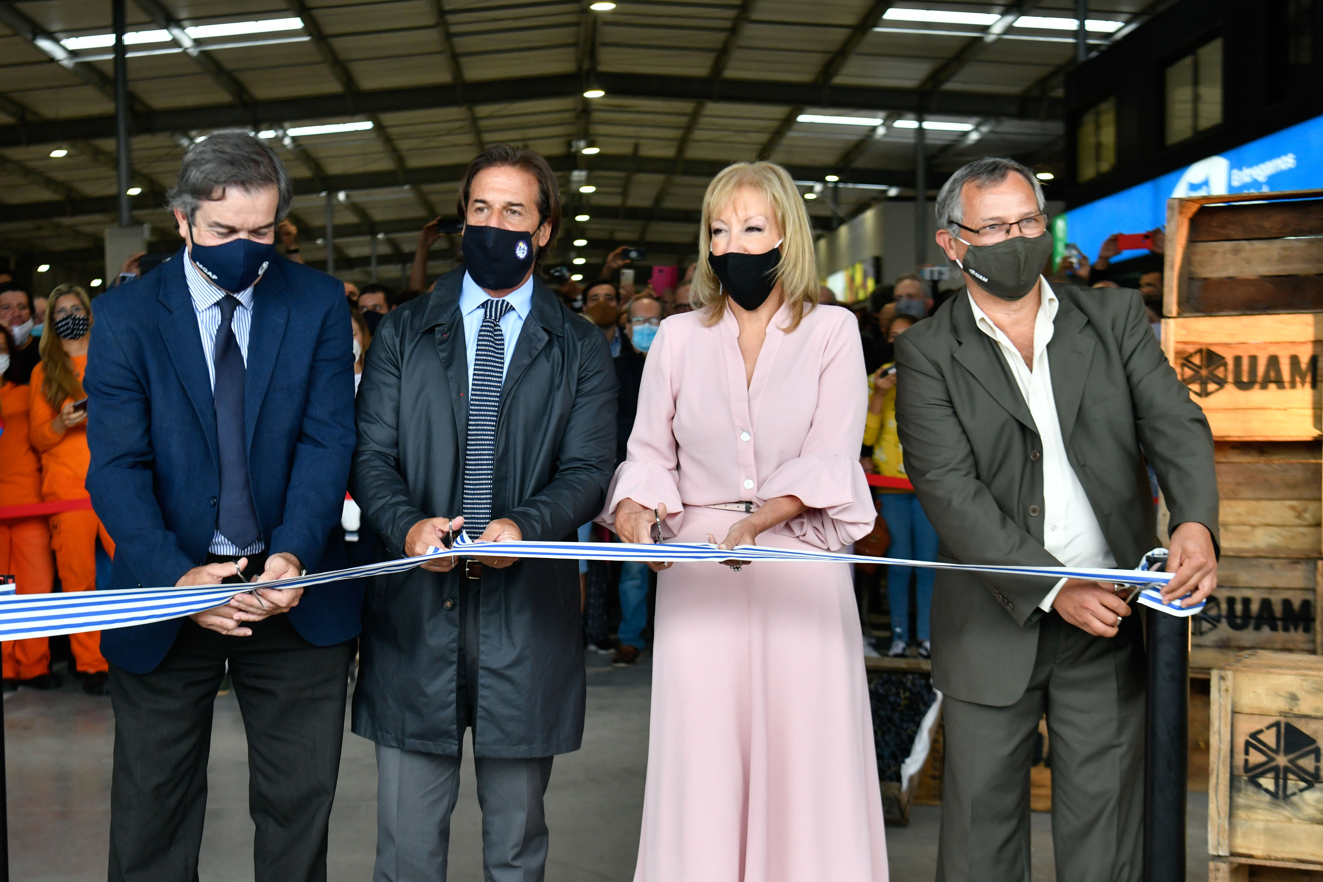 Inauguración de la Unidad Agroalimentaria Metropolitana 