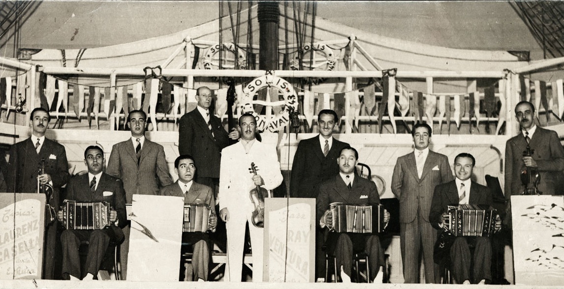 Orquesta Laurenz-Casella. Teatro Solís, Carnaval 1943