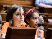 Parlamento de niñas, niños y adolescentes