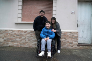Benjamin, usuario del programa de atención a personas con discapacidad