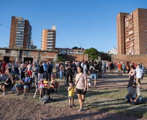Inauguración del parque Mauá