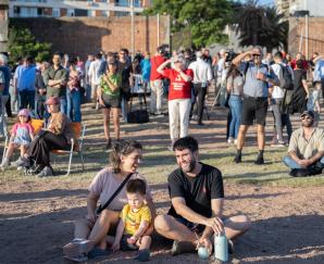Inauguración del parque Mauá