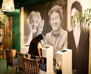 Stand de la intendencia de Montevideo en la Expo Prado 2023