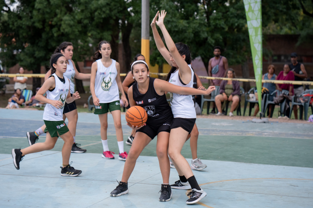 Torneo JR. NBA en el complejo SACUDE 