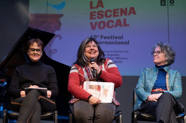 Lanzamiento del festival internacional La escena vocal en la sala Verdi