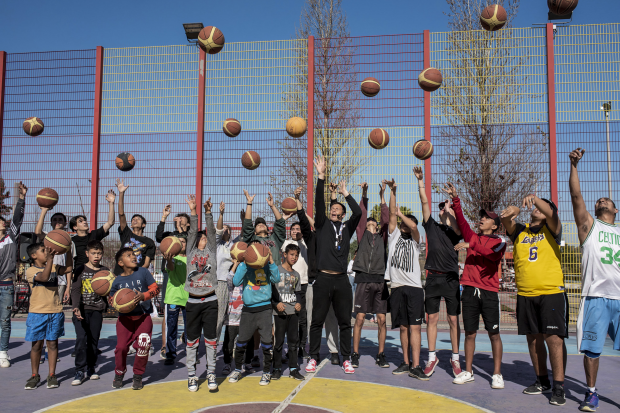 Actividades en la plaza Casavalle en el marco del Plan ABC + Deporte y Cultura