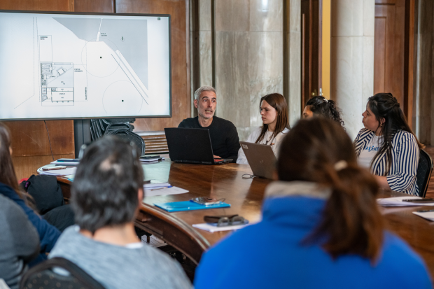 Reunión por obra en Escuela de Remo