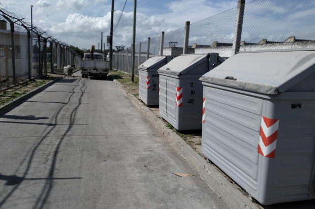 Intervención para recolección de residuos en INR S. Vázquez 