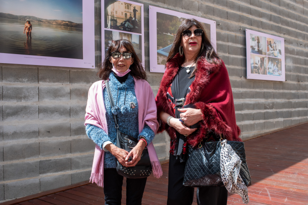 Inauguración de la exposición fotográfica del archivo de la memoria trans