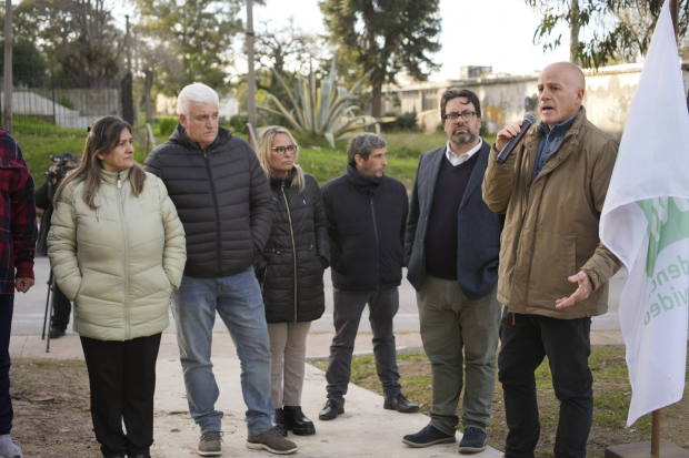 Inauguración de la obra «Espacio integrado y de convivencia ciudadana Malvín Norte» en el marco del Presupuesto Participativo