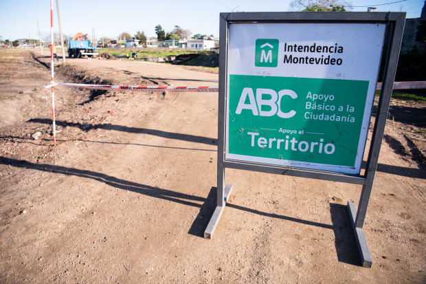 Obras en barrio Las Cabañitas en el marco del Plan ABC