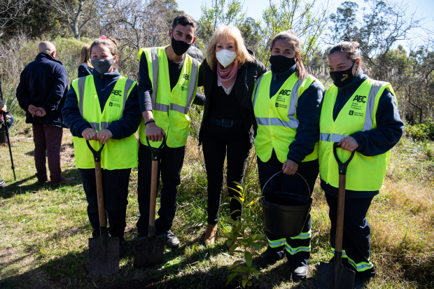 Inauguración de Plantatón en Punta Yeguas