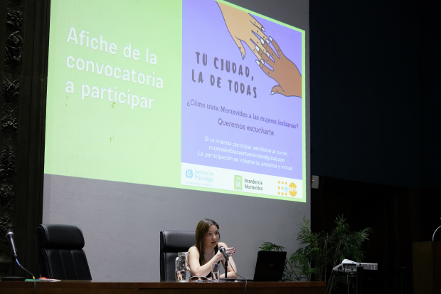 Presentación del informe sobre mujeres lesbianas en Montevideo