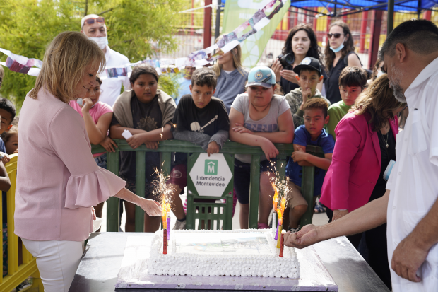 Celebración del octavo aniversario de la Plaza Casavalle