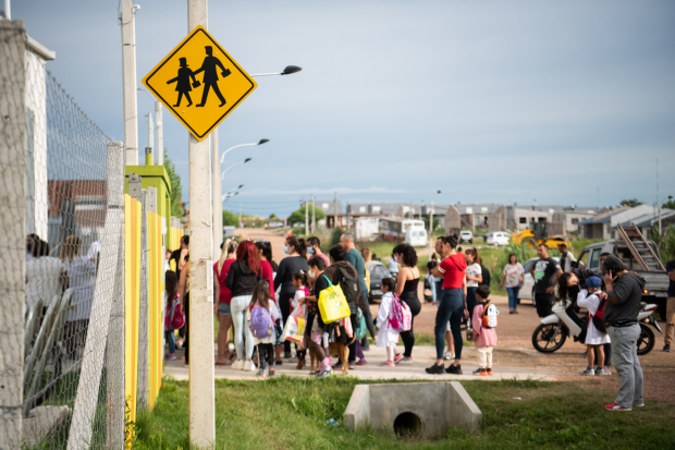 Implementación de plan de seguridad vial en Escuela N° 405 de Tiempo Completo ubicada en el barrio Punta de Rieles