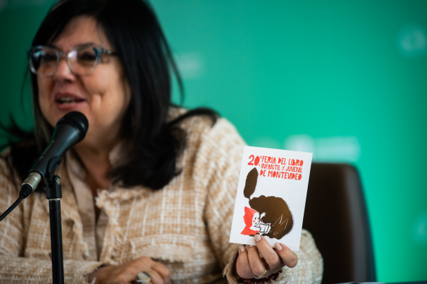 Conferencia prensa por lanzamiento de la Feria del Libro Infantil y Juvenil de Montevideo 
