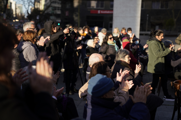 Inauguración de muestra itinerante &quot;Padre Cacho: 30 años de su memoria viva&quot;