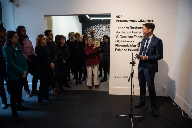 Lanzamiento del premio Paul Cézanne en el Centro de exposiciones SUBTE, 09 de setiembre de 2022
