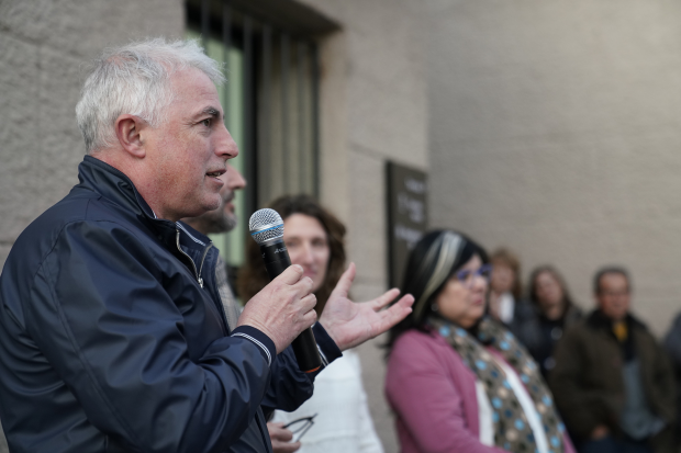 Inauguración de la mediateca Ronald Melzer en el Castillo del Parque Rodó