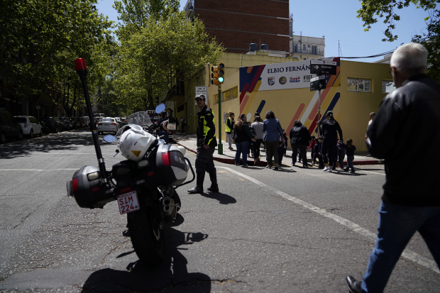 Simulacro de evacuación del Centro de Educación Inicial